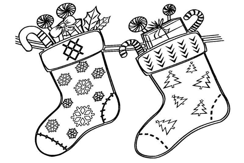 Рождественские носки