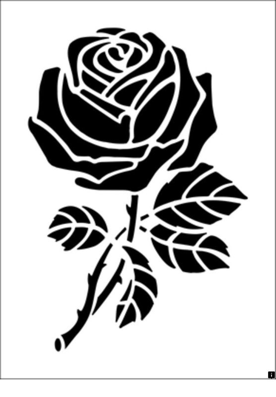 Трафареты цветов