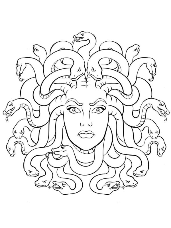 Медуза Горгона мифология для детей