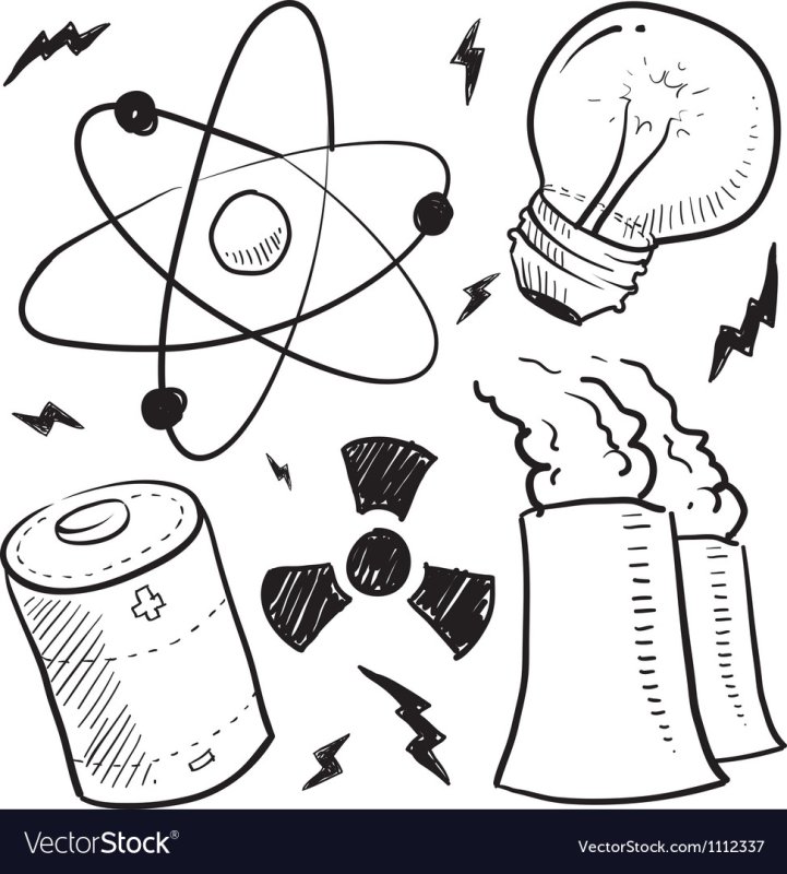Легкие рисунки связанные с физикой