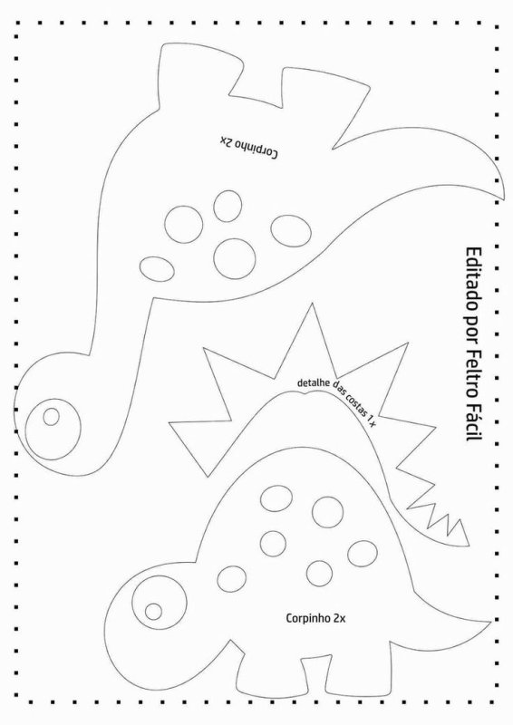 Игрушки из фетра шаблоны выкройки