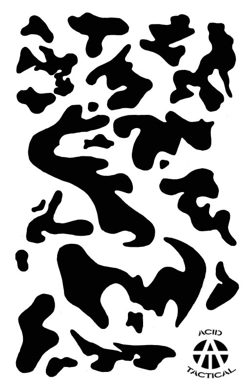 Трафарет камуфляж для оружия