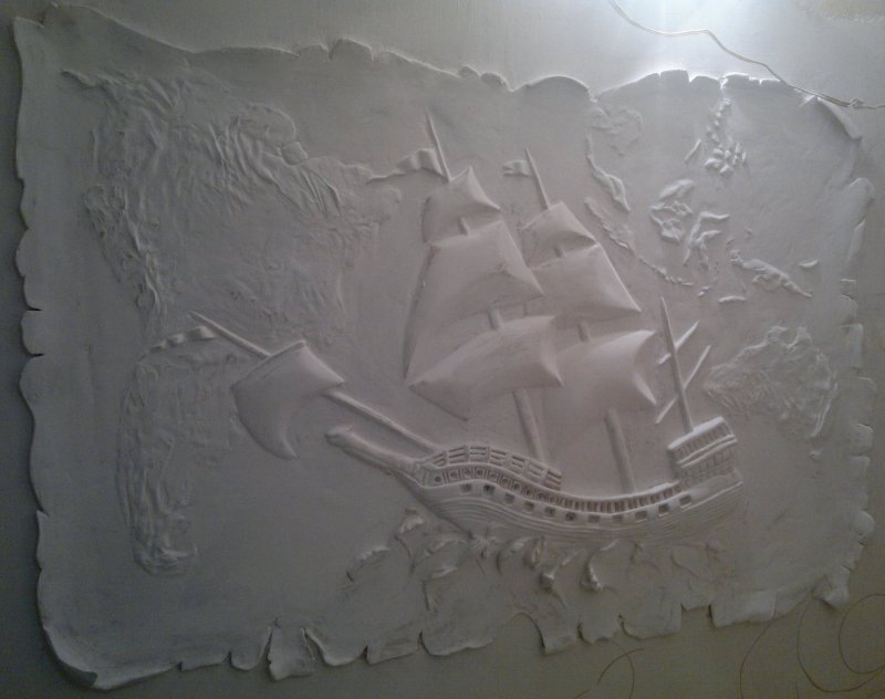 Штукатурка барельеф ВГТ