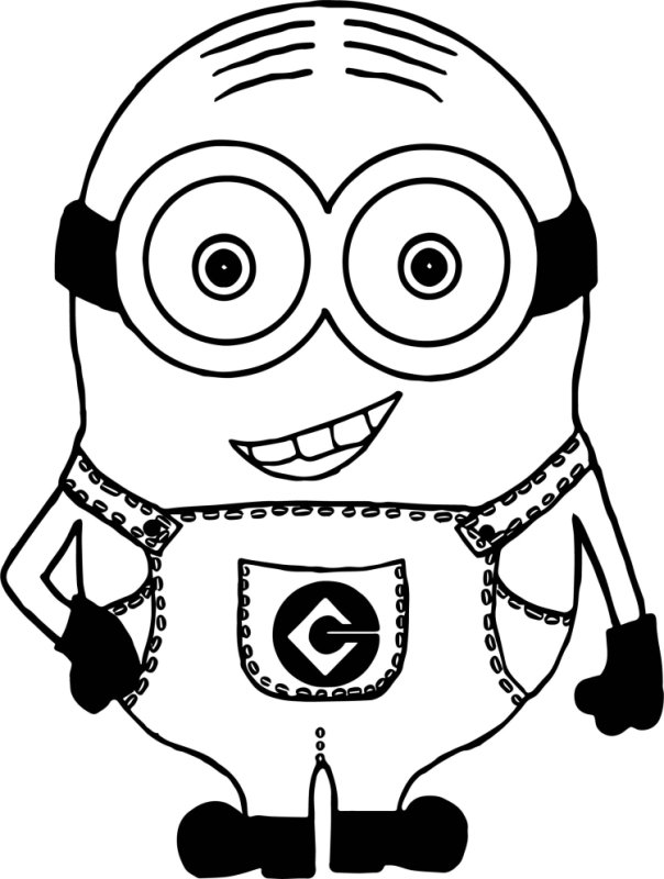 Миньон трафарет