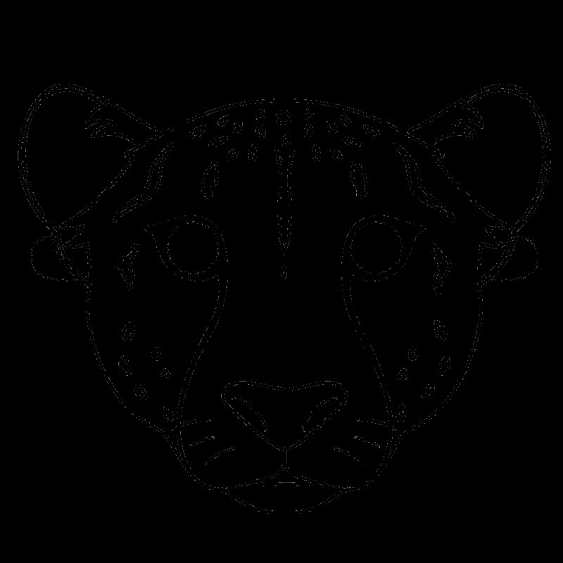 Раскраски маски животных