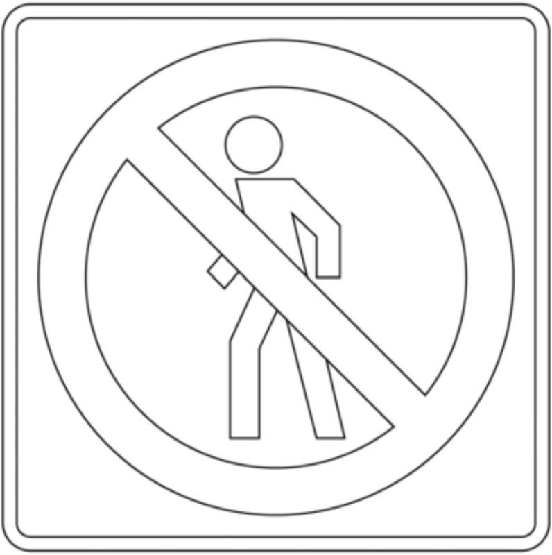 Знаки ПДД для детей раскраски