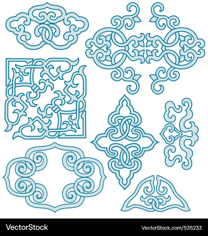 Казахский орнамент