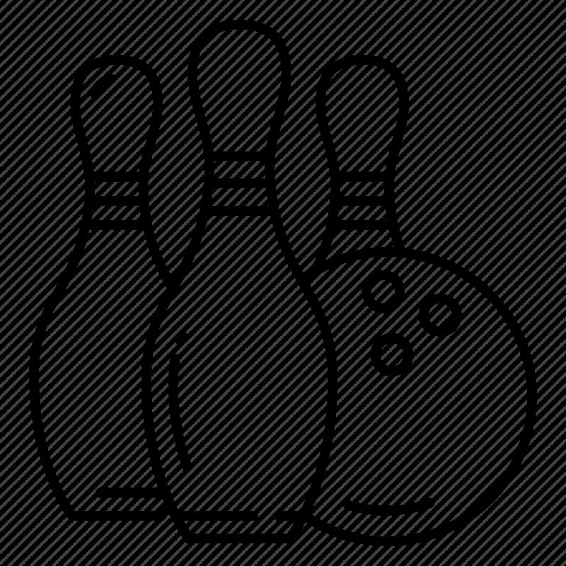 Кегли раскраска для детей