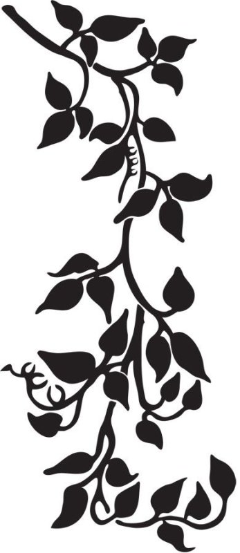 Силуэты на стену декор