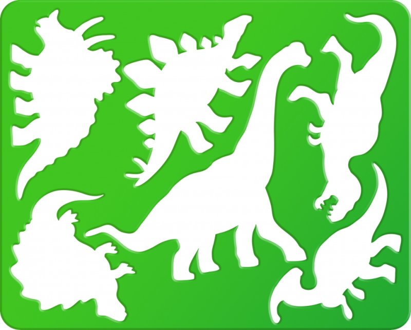 Трафарет лучи