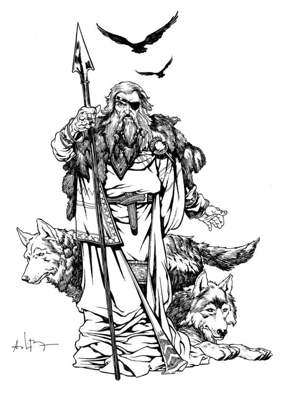 Хеймдалль Бог Скандинавский