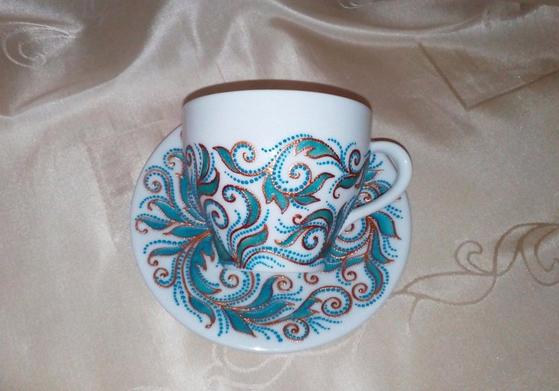 Елена Бусова точечная роспись