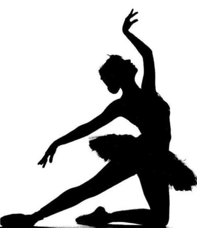 Силуэт танцовщицы