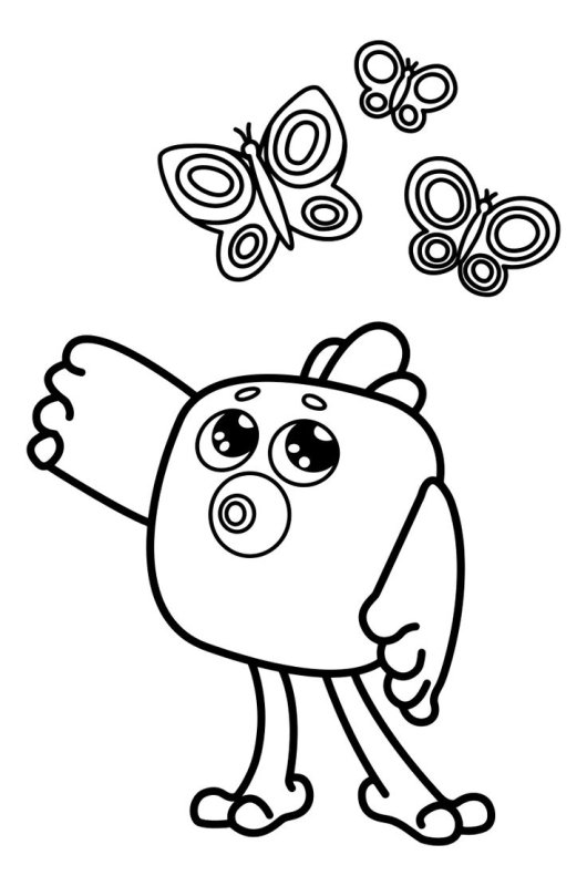 Ми ми мишки раскраска для детей