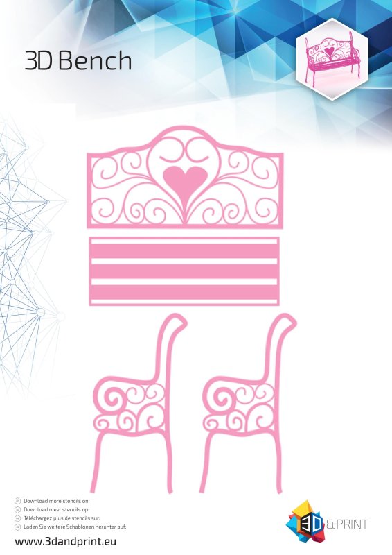 Трафареты для 3д ручки объемные