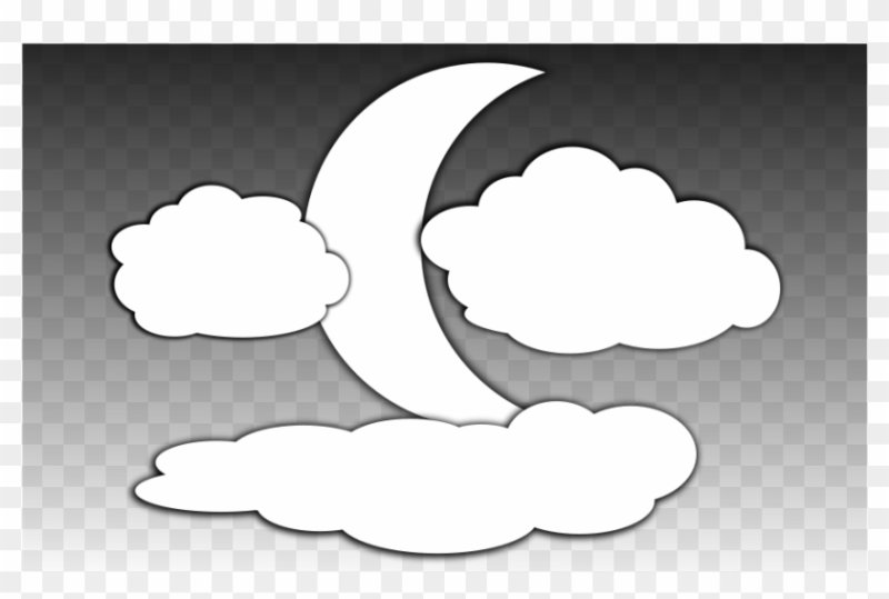 Облако трафарет для вырезания