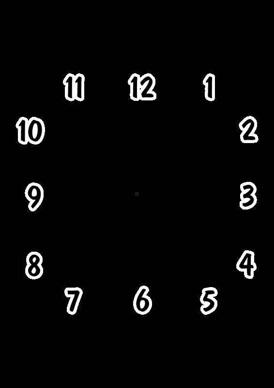 Циферблат квадрат