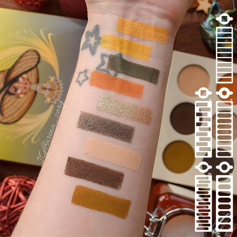 Трафарет для свотчей