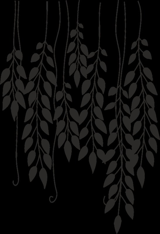 Орнамент листья