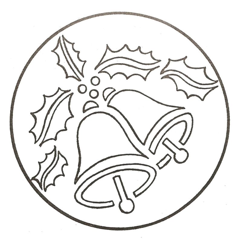 Трафарет "новогодний"