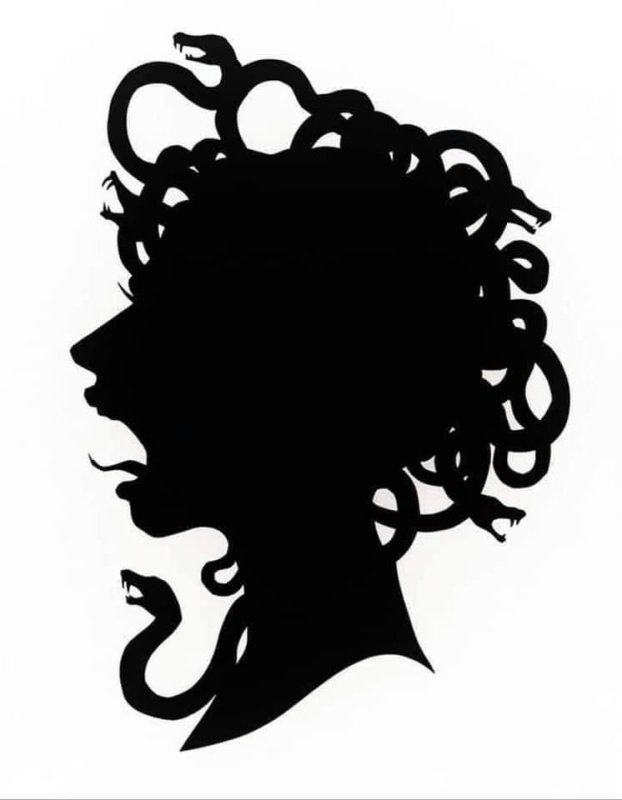 Медуза Горгона Векторная