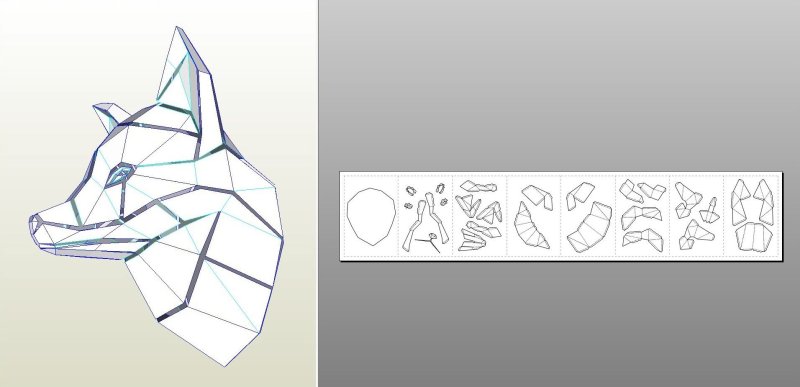 Маска Fox пепакура