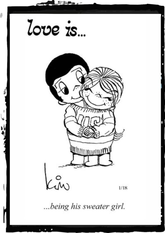 Love is раскраска