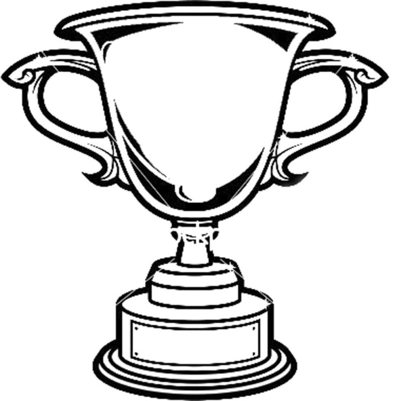 Кубок черно белый