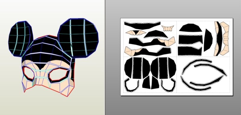 Объемная маска