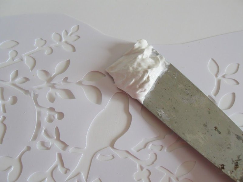 Трафареты для декоративной шпаклевки