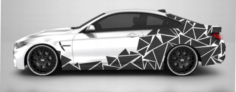 Городской камуфляж на авто