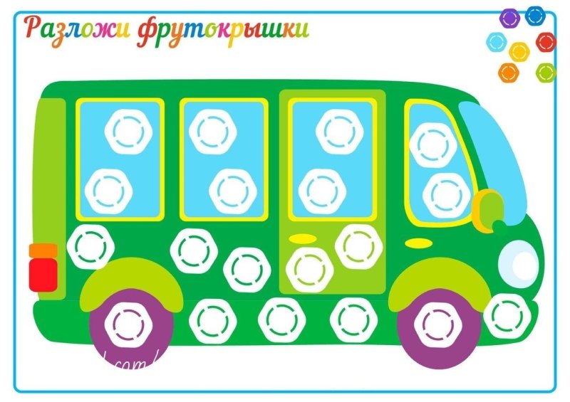 Трафареты для крышек от фрутоняни