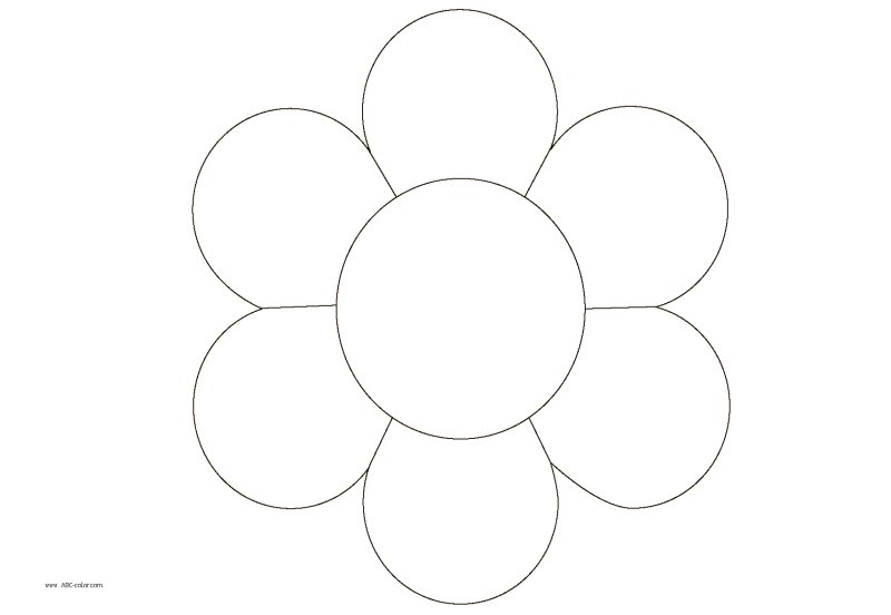 Трафарет "цветы"