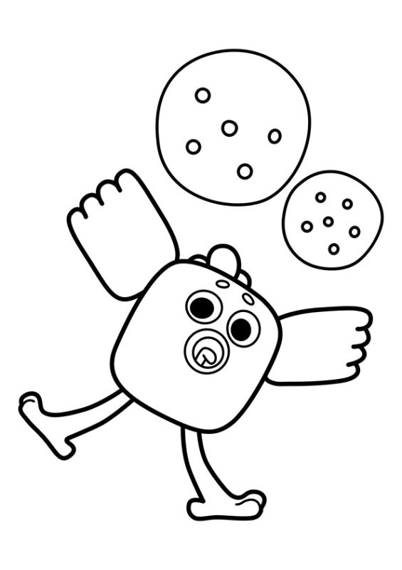 Раскраска для детей мимимшки