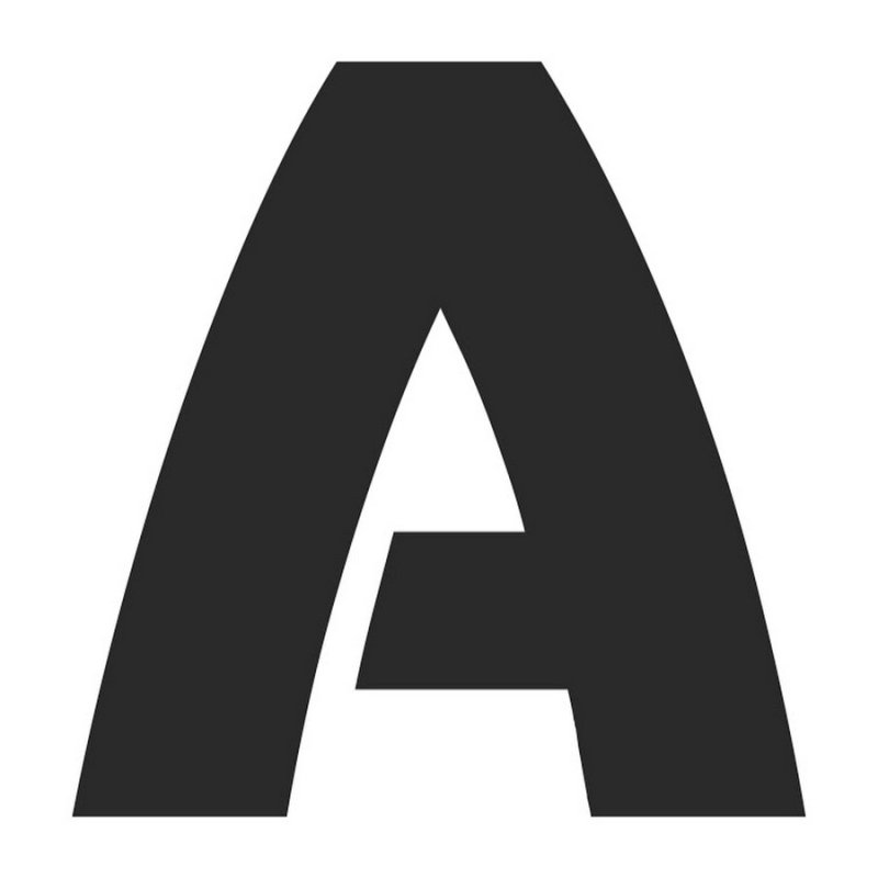 Буквы черно белые