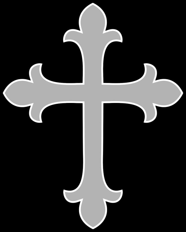 Крест рисунок