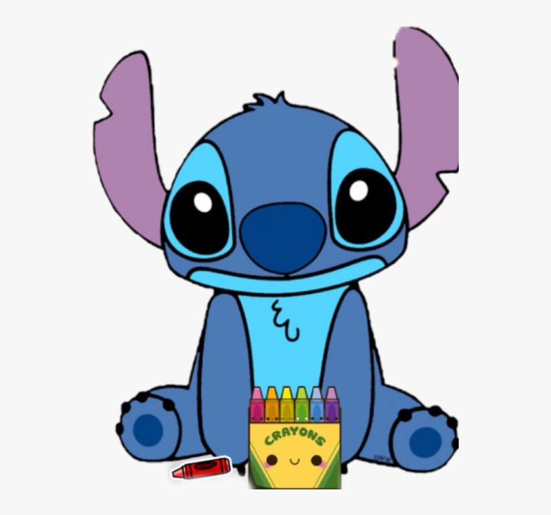 Ангел из Стича картинка с днем рождения