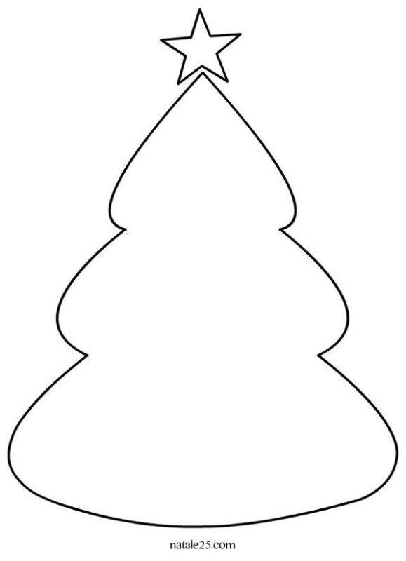 Шаблон елки