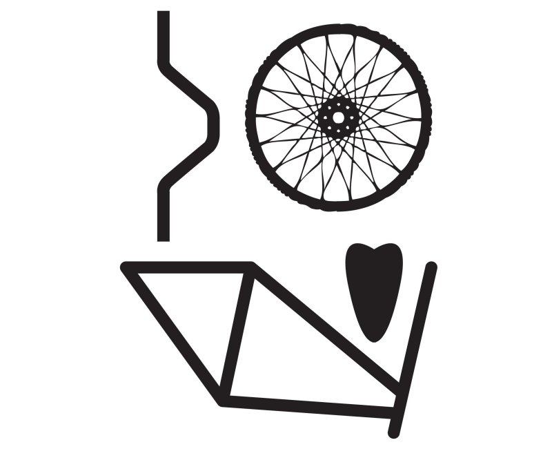 Трафареты для 3d ручки велосипед