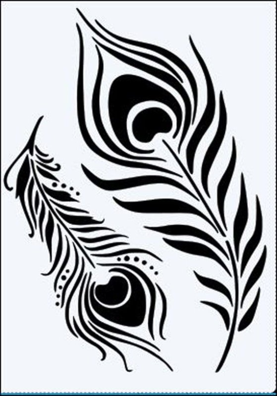 Трафарет пера