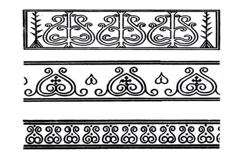 Якутские узоры орнаменты Мандар