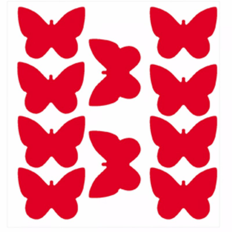 Бабочки разных цветов