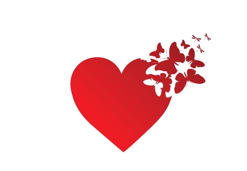 Сердце для плоттерной резки