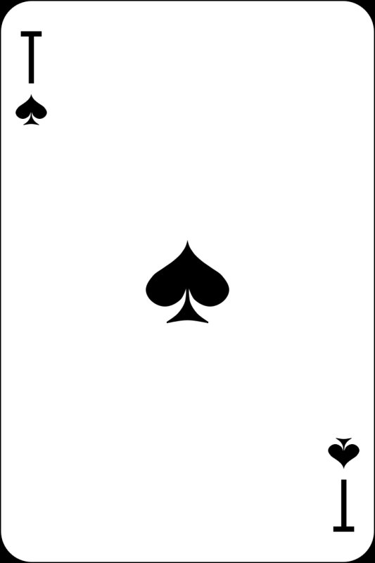 Игральные карты туз