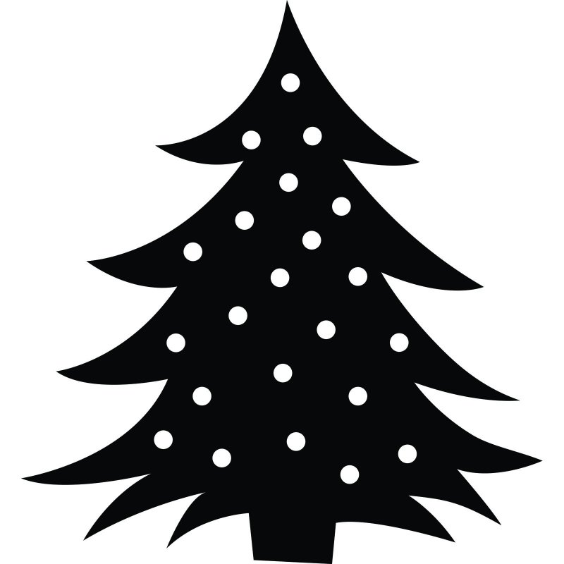 Новогодние силуэты