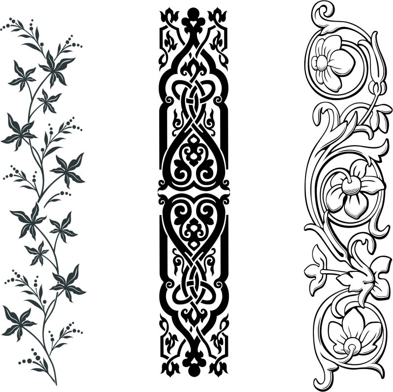 Растительный узор