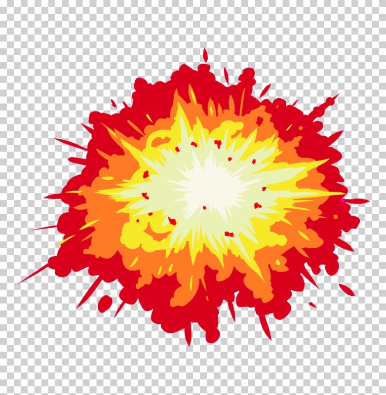Мультяшный взрыв