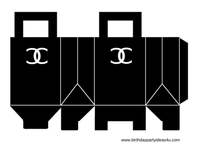 Трафарет коробки