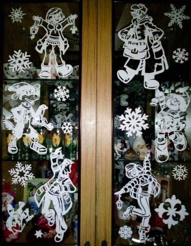 Украшения на окна