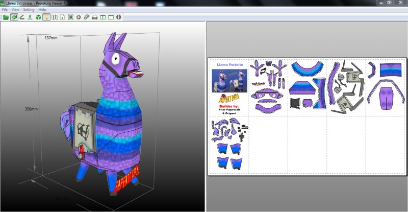 Лама ФОРТНАЙТ